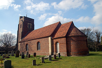 The church from the south-east March 2012